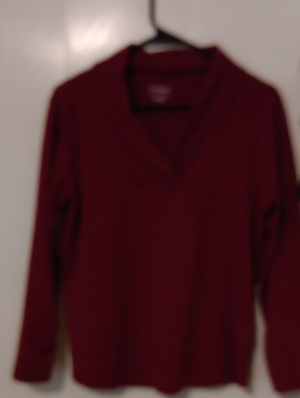 L.L. Bean Women’s V-Neck Sweater - Burgundy